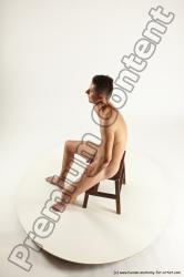 Sitting reference poses of Blake